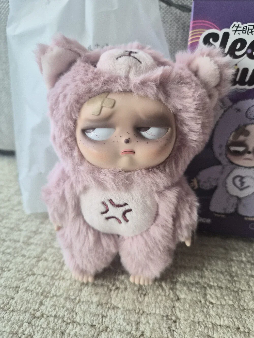 Sleepless Grumpupi Plush Blind Box Confirmed Qiqi